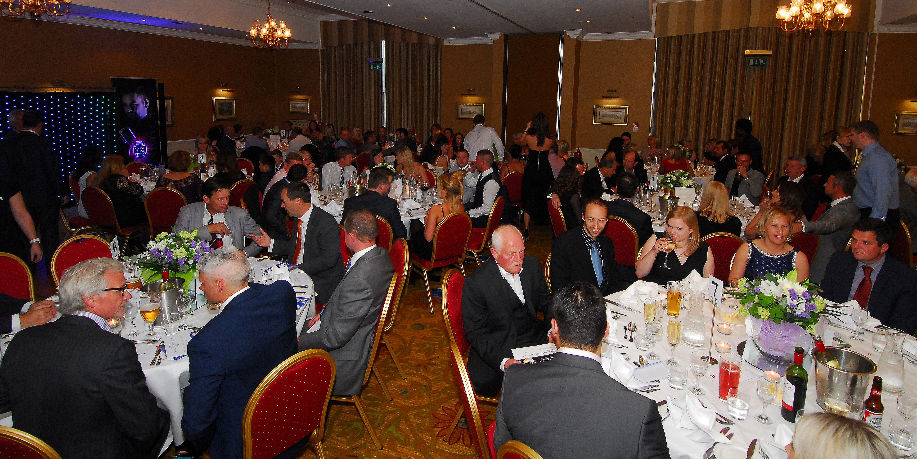 Hollins Hall Resort venue Yorkshire Eagle Celebrity Fund Raising Dinner